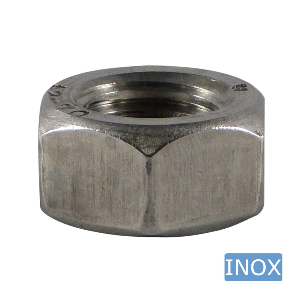 Stainless Steel Hex Nuts  A2-70/ SS 304 Long Hex Jam Nut DIN 934